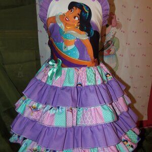 Jasmine Princess Aladdin Girl dress Size 3t NEW